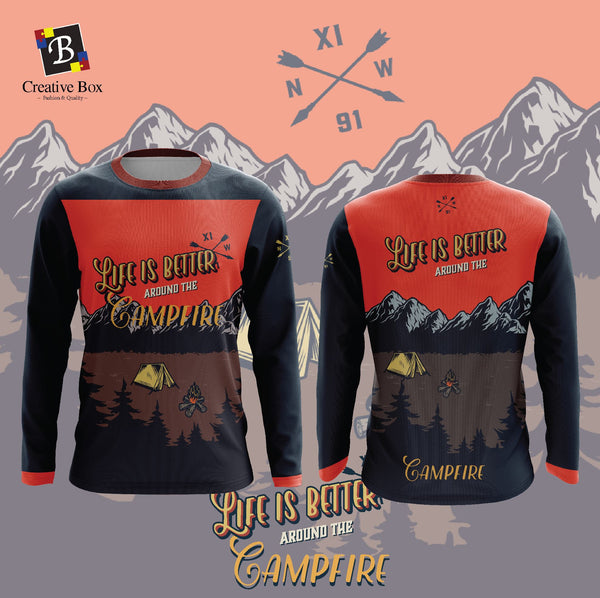 Limited Edition CAMPING Jersey and Jacket #06