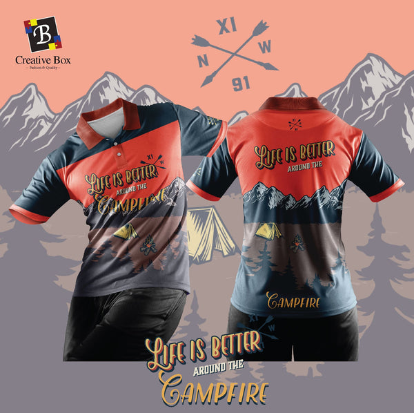 Limited Edition CAMPING Jersey and Jacket #06