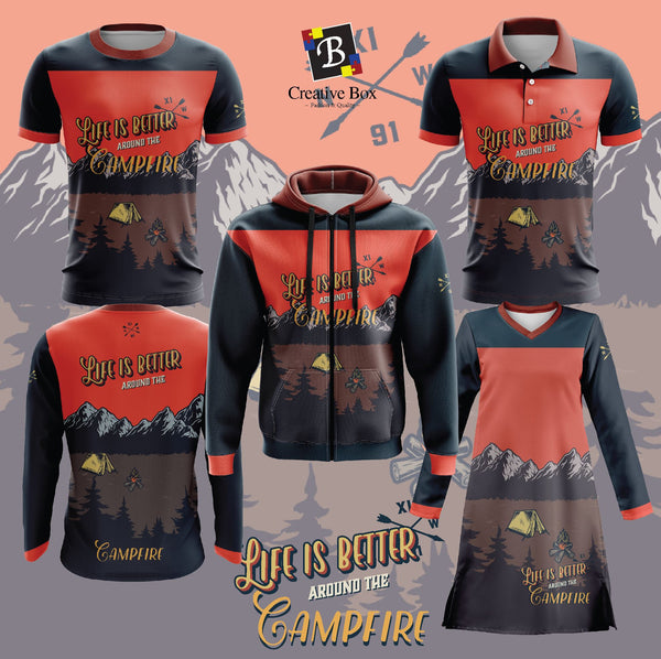 Limited Edition CAMPING Jersey and Jacket #06