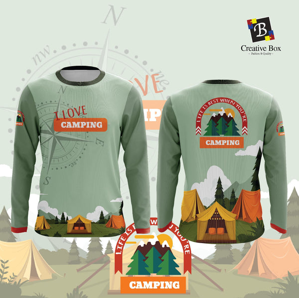 Limited Edition CAMPING Jersey and Jacket #07