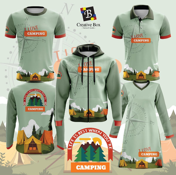 Limited Edition CAMPING Jersey and Jacket #07
