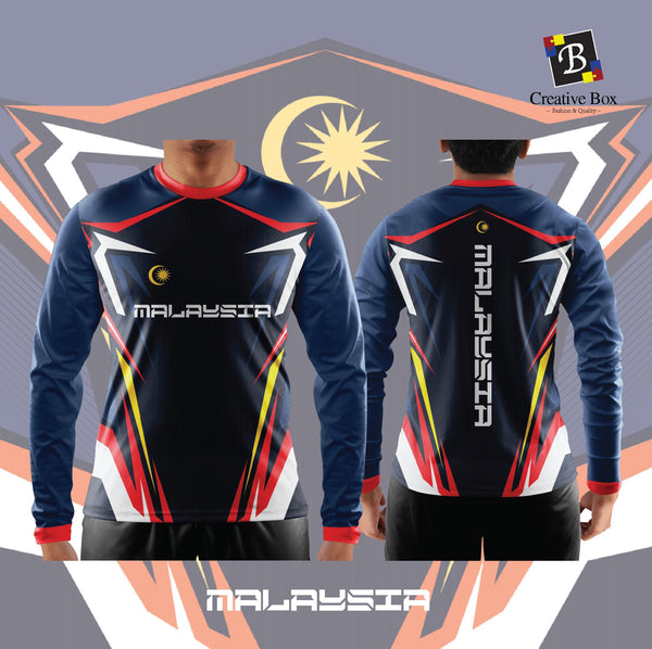 Limited Edition BAJU MALAYSIA Jacket and Jersey #02