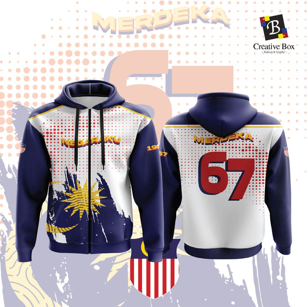 Limited Edition Merdeka Malaysia Jacket and Jersey #10
