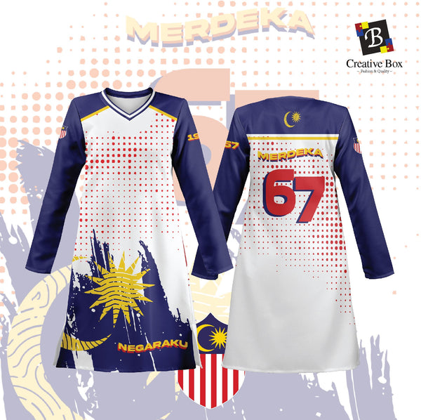 Limited Edition Merdeka Malaysia Jacket and Jersey #10