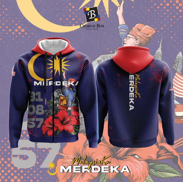 Limited Edition Merdeka Malaysia Jacket and Jersey #14