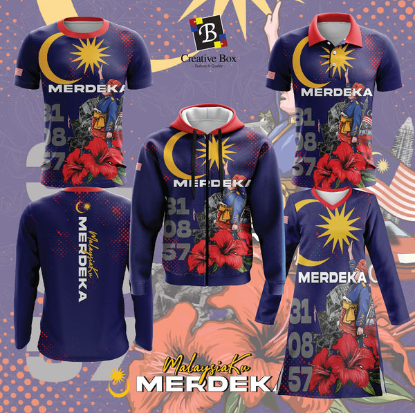 Limited Edition Merdeka Malaysia Jacket and Jersey #14