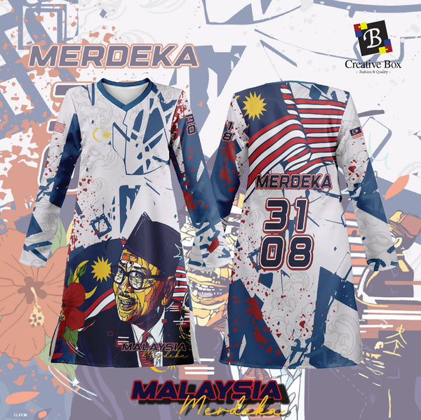 Limited Edition Merdeka Malaysia Jacket and Jersey #17