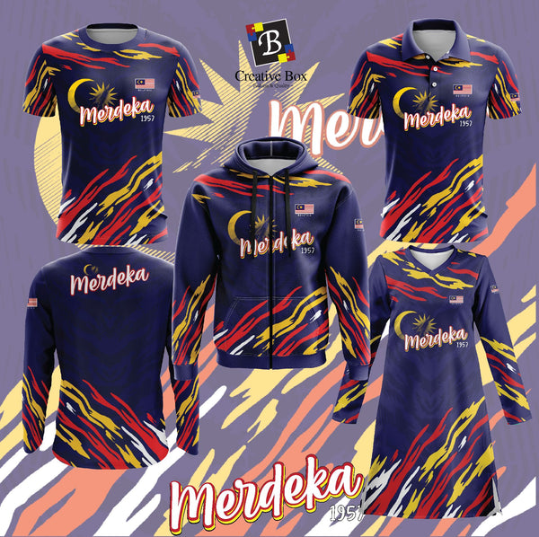 Limited Edition Merdeka Malaysia Jacket and Jersey #25