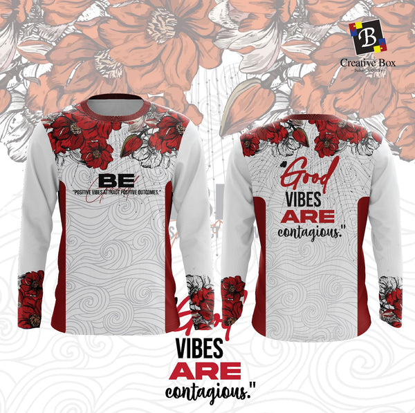 Limited Edition POSITIVE VIBES QUOTE Jersey and Jacket