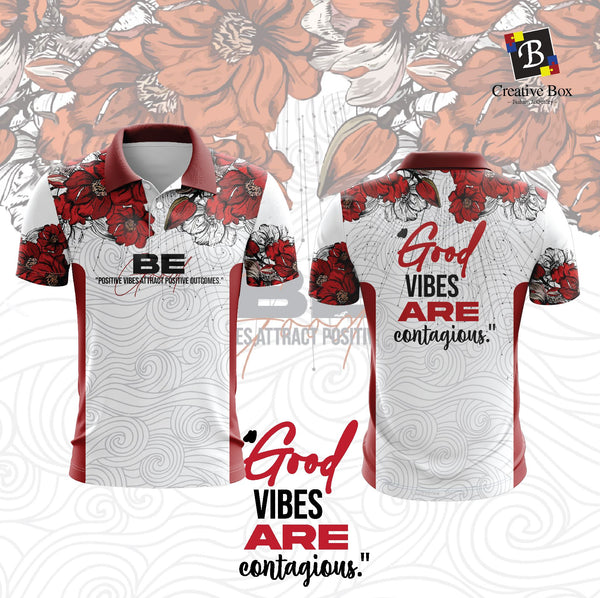 Limited Edition POSITIVE VIBES QUOTE Jersey and Jacket