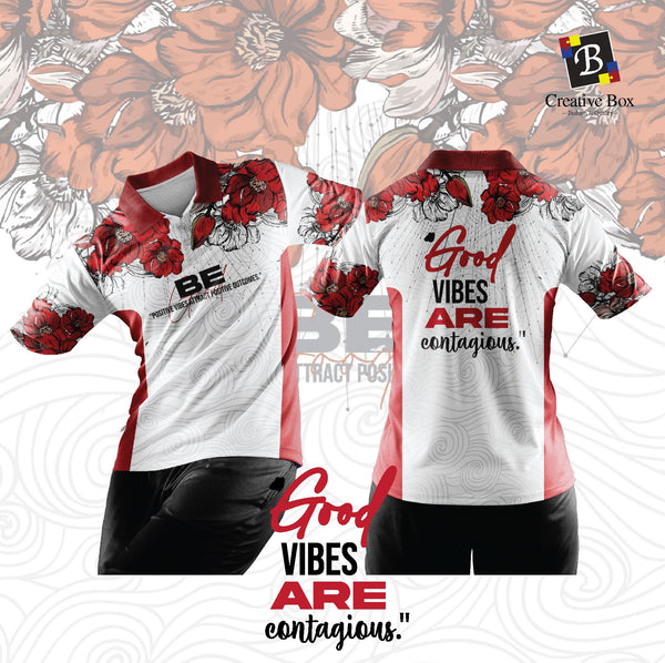 Limited Edition POSITIVE VIBES QUOTE Jersey and Jacket