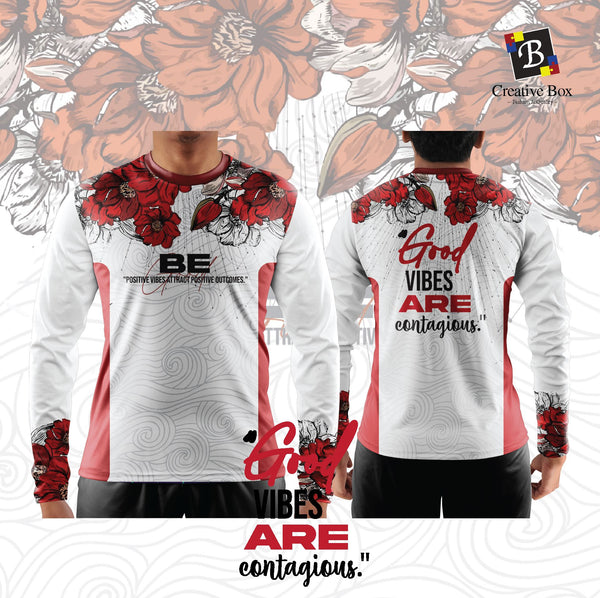 Limited Edition POSITIVE VIBES QUOTE Jersey and Jacket