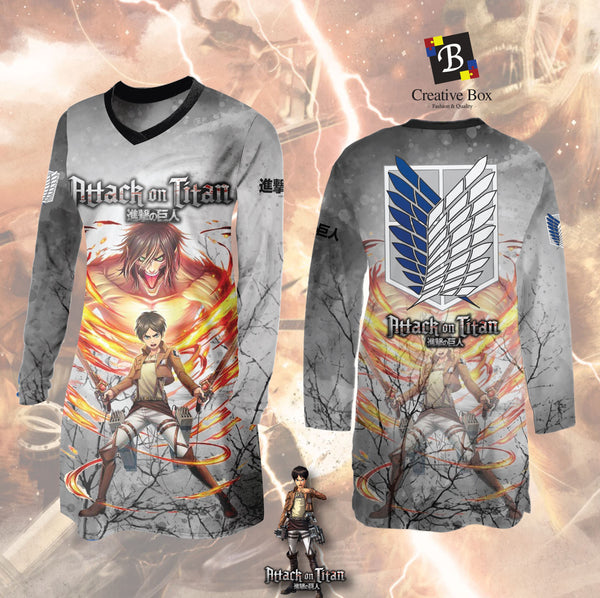 2021 Latest Design Anime Jacket and Jersey (ATTACK ON TITAN ) #01