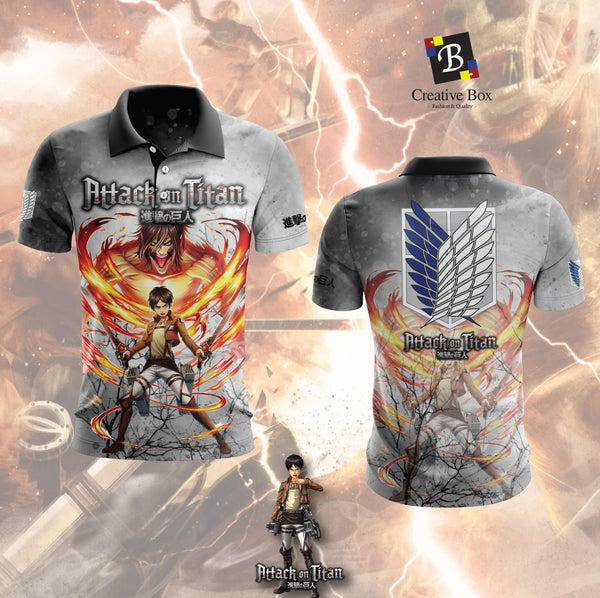 2021 Latest Design Anime Jacket and Jersey (ATTACK ON TITAN ) #01