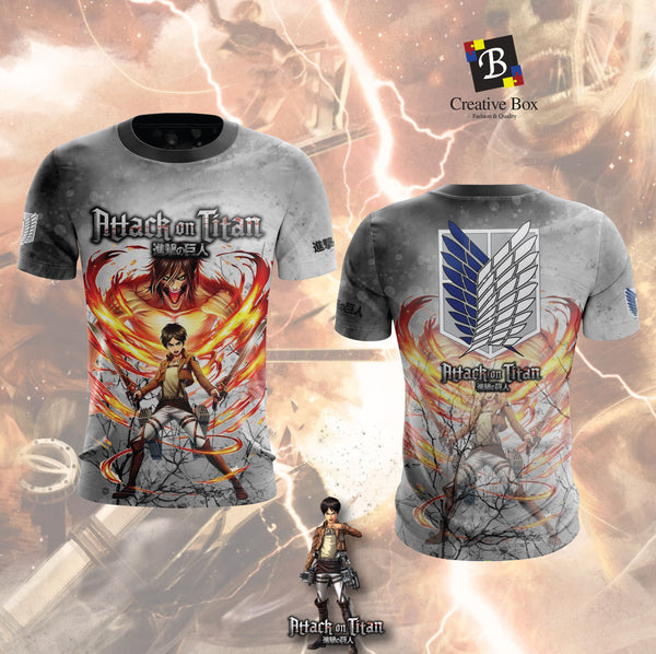 2021 Latest Design Anime Jacket and Jersey (ATTACK ON TITAN ) #01