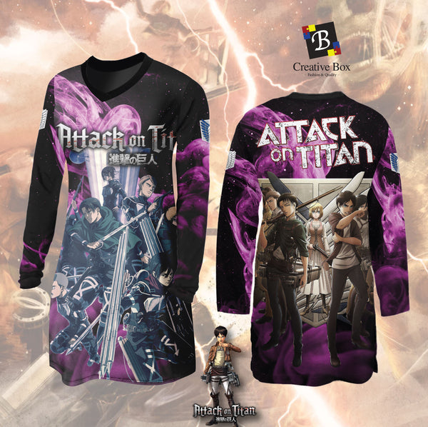 2021 Latest Design Anime Jacket and Jersey (ATTACK ON TITAN ) #02