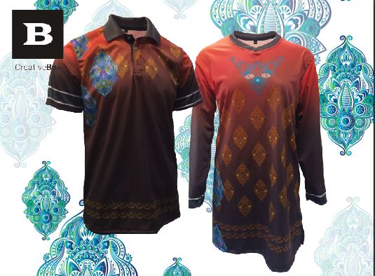 DESIGN BAJU COUPLE MUSLIMAH #06