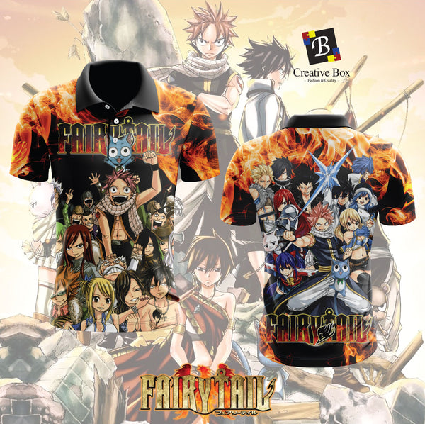 2021 Latest Design Anime Jacket and Jersey (FAIRY TAIL) #01