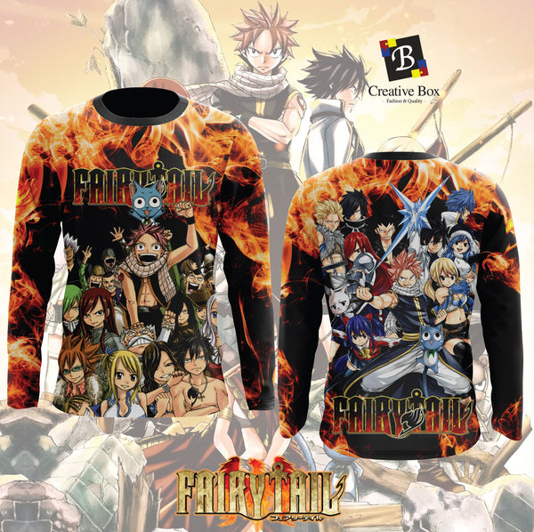 2021 Latest Design Anime Jacket and Jersey (FAIRY TAIL) #01
