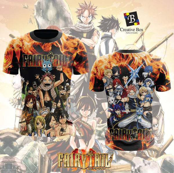 2021 Latest Design Anime Jacket and Jersey (FAIRY TAIL) #01