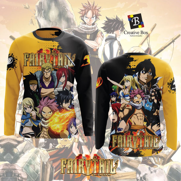 2021 Latest Design Anime Jacket and Jersey (FAIRY TAIL) #02