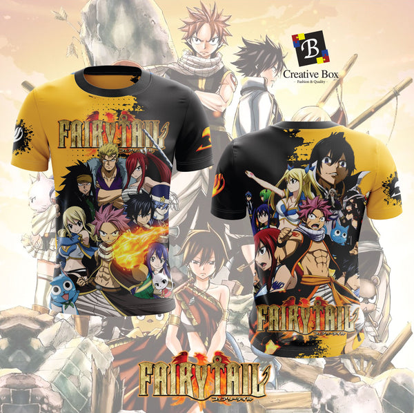 2021 Latest Design Anime Jacket and Jersey (FAIRY TAIL) #02