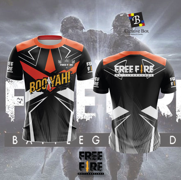 2021 Latest Design Gaming Jacket and Jersey (FREE FIRE) #01