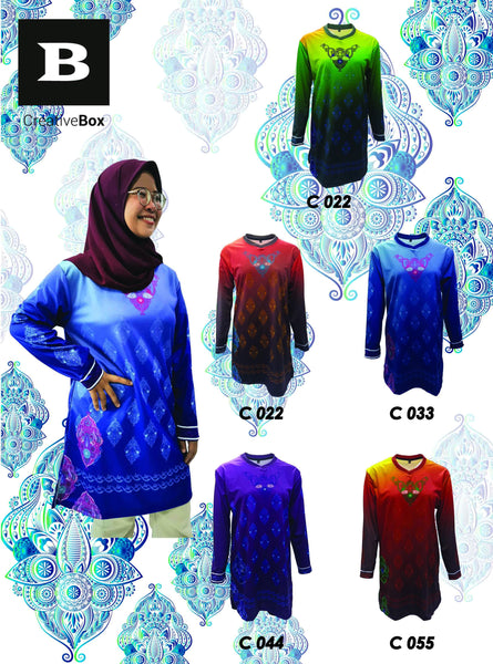 DESIGN BAJU COUPLE MUSLIMAH #06