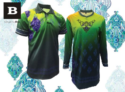 DESIGN BAJU COUPLE MUSLIMAH #06