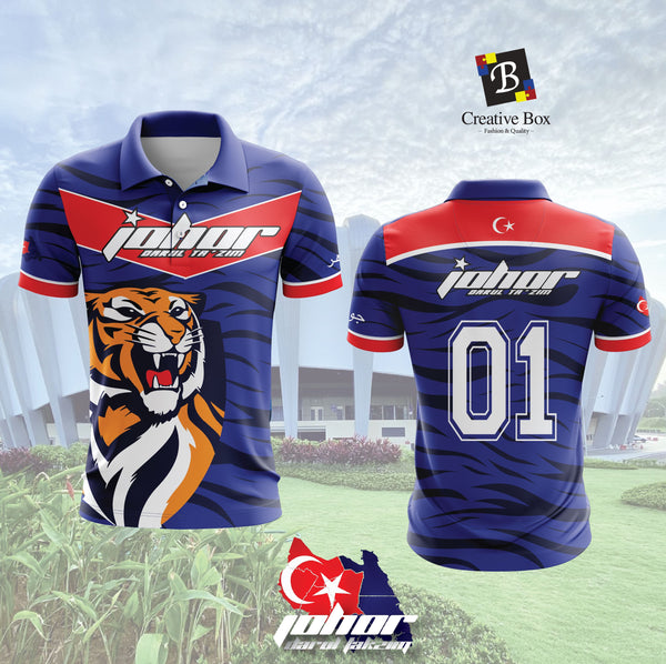 2021 Latest Design Johor Jacket and Jersey #01