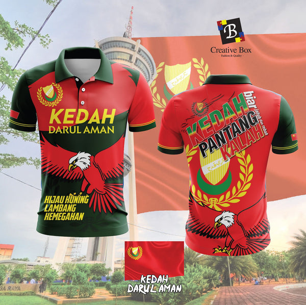 2021 Latest Design Kedah Jacket and Jersey