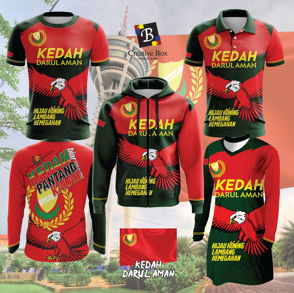 2021 Latest Design Kedah Jacket and Jersey