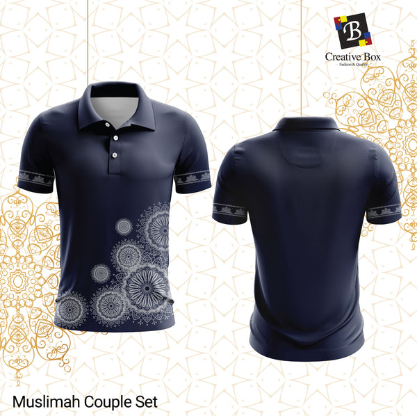 2021 Latest Design Couple Muslimah #01