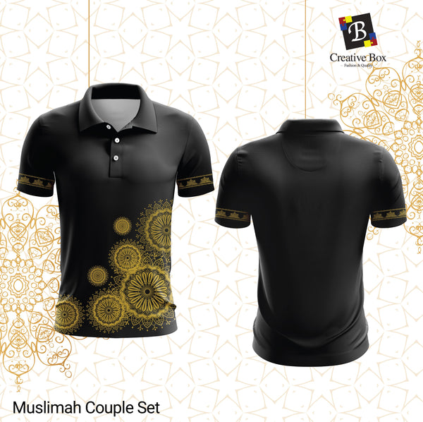 2021 Latest Design Couple Muslimah #01