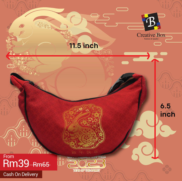 Limited Edition Year of Rabbit Sling Bag