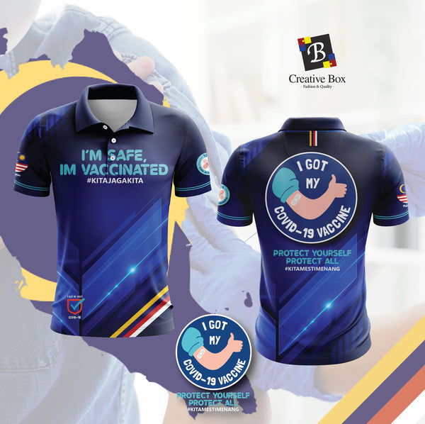 2021 Latest Design Vaccine Malaysia Jacket and Jersey