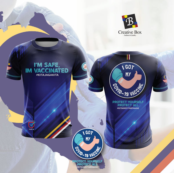 2021 Latest Design Vaccine Malaysia Jacket and Jersey