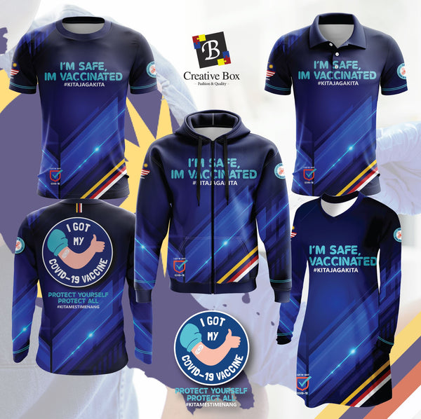 2021 Latest Design Vaccine Malaysia Jacket and Jersey