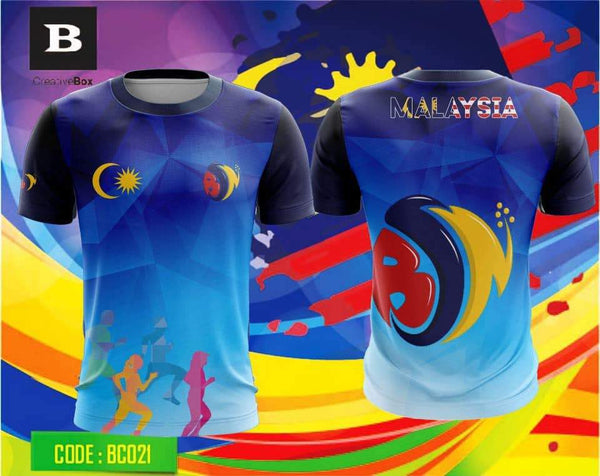 Jersi Sublimation Bulan Sukan Negara #03