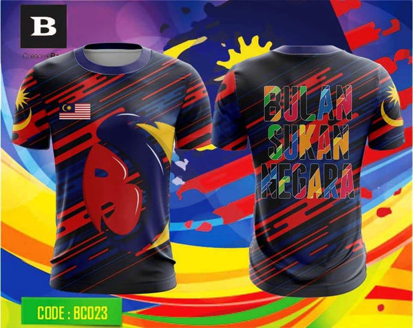 Jersi Sublimation Bulan Sukan Negara #05