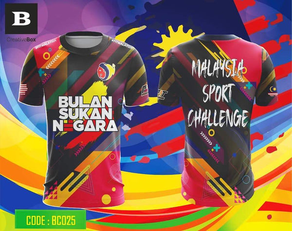 Jersi Sublimation Bulan Sukan Negara #07