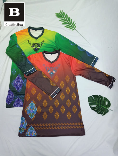 DESIGN BAJU COUPLE MUSLIMAH #06