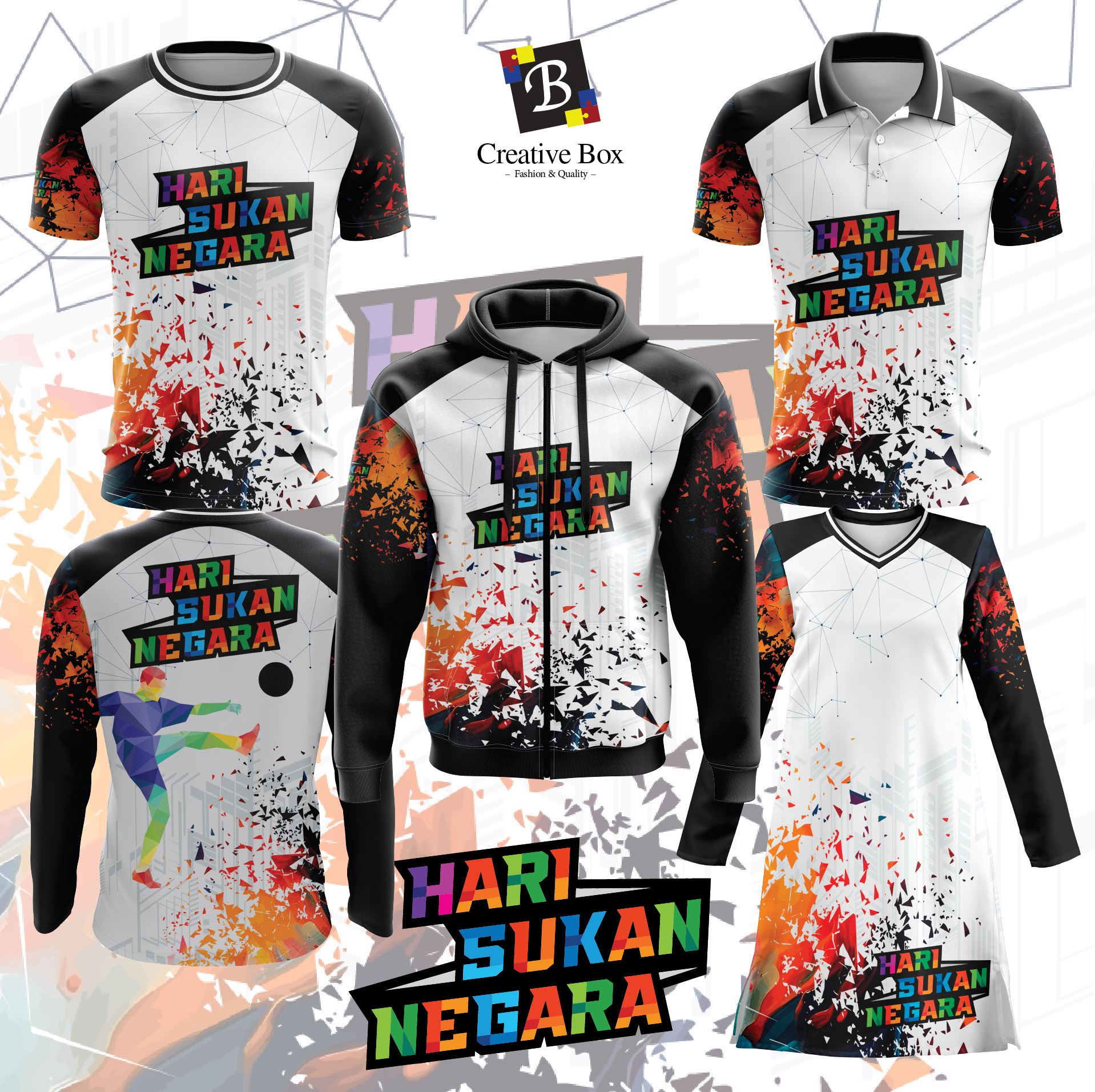 Limited Edition Hari Sukan Negara Jersey and Jacket #09