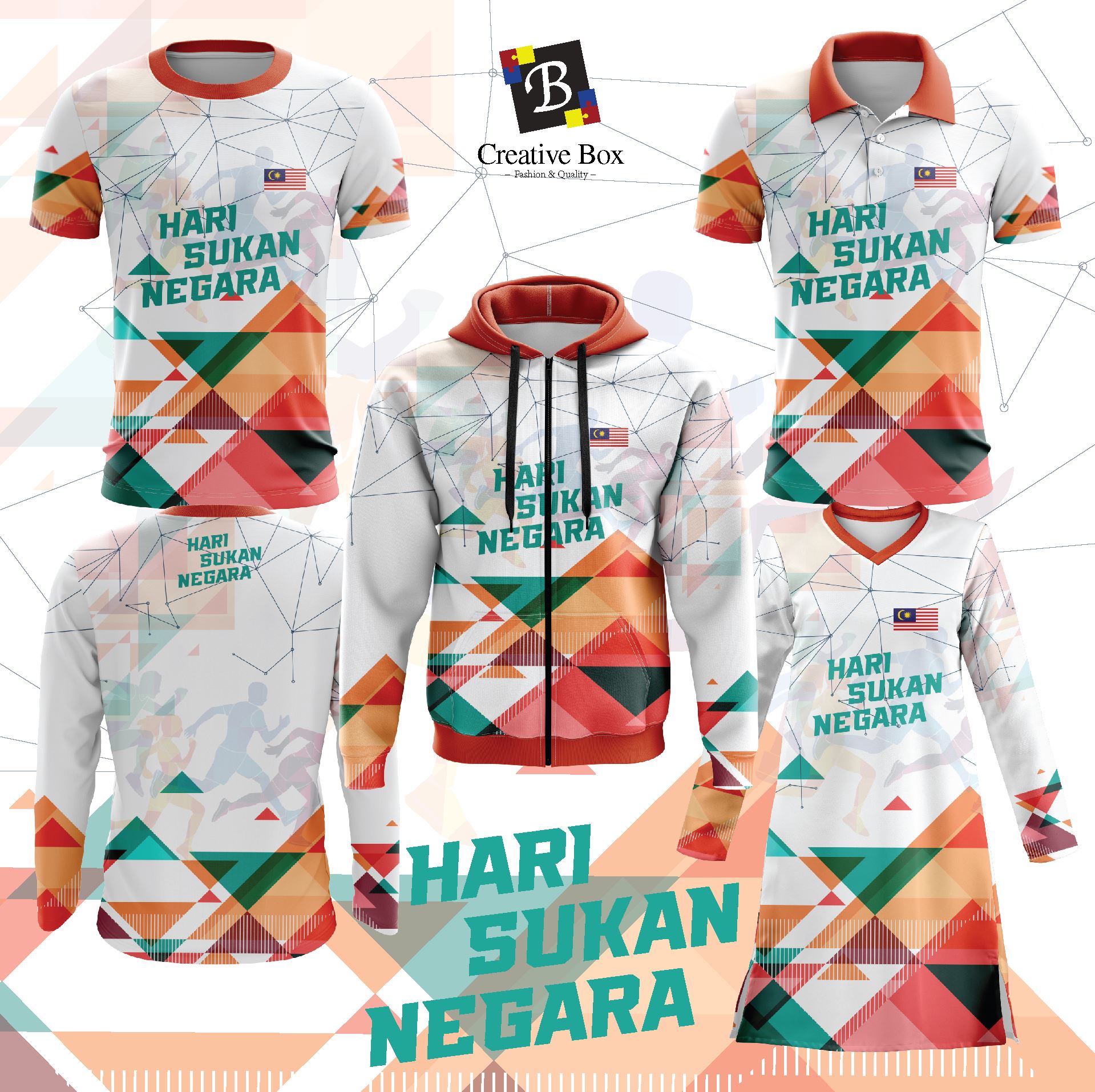 Limited Edition HARI SUKAN NEGARA Jersey and Jacket #13