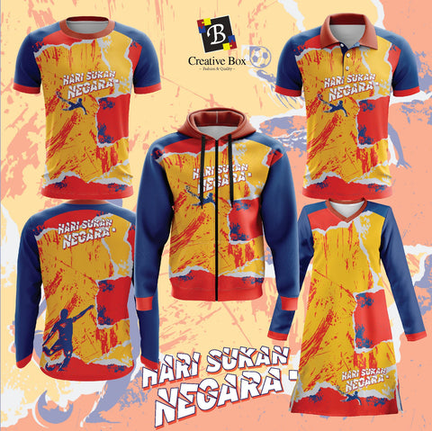 Limited Edition HARI SUKAN NEGARA Jersey and Jacket #14