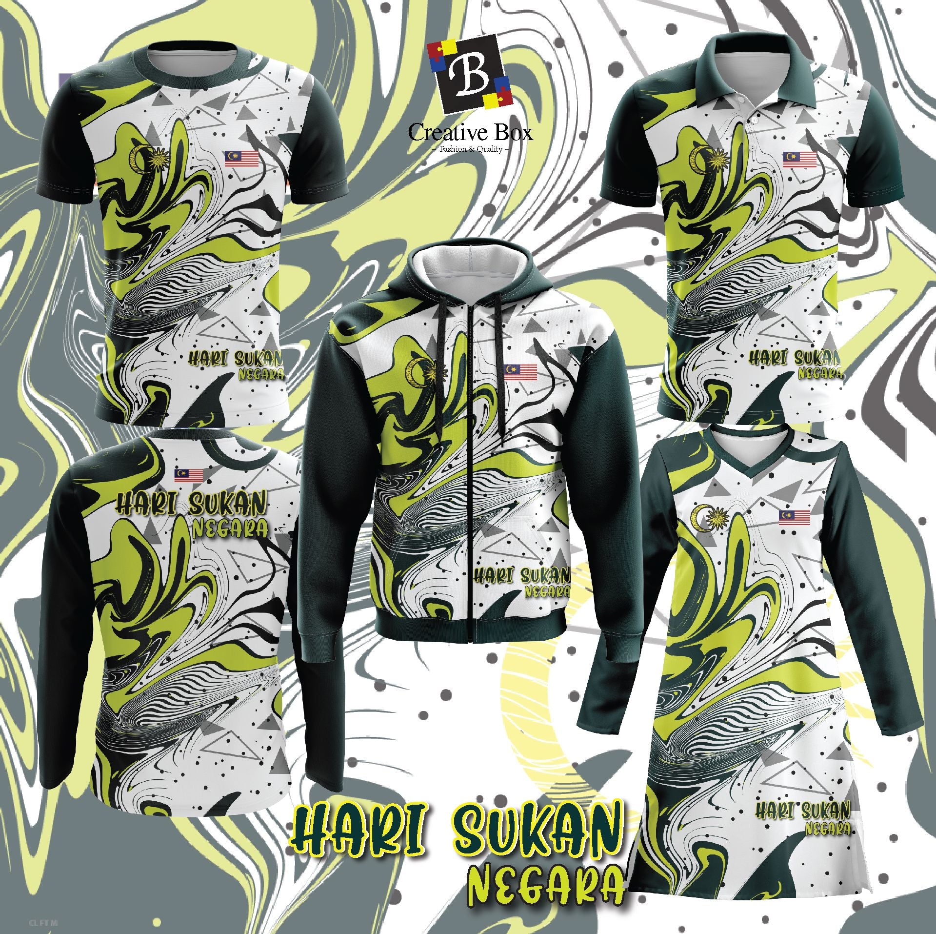Limited Edition HARI SUKAN NEGARA Jersey and Jacket #21