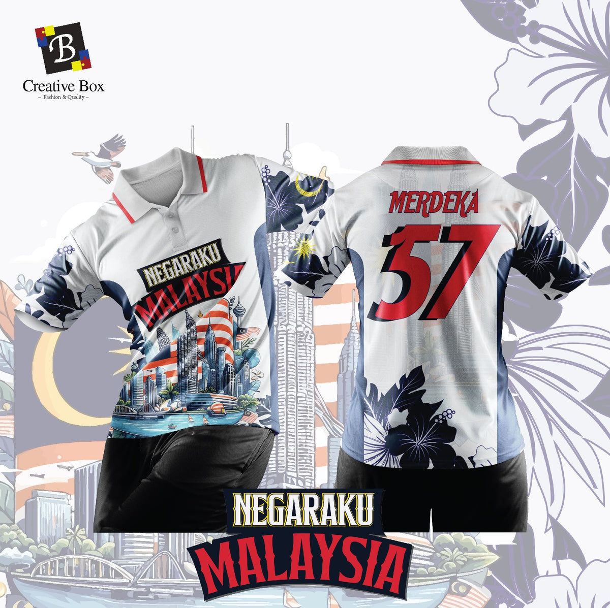 Limited Edition Merdeka Malaysia Jacket and Jersey #07 – Creative Box