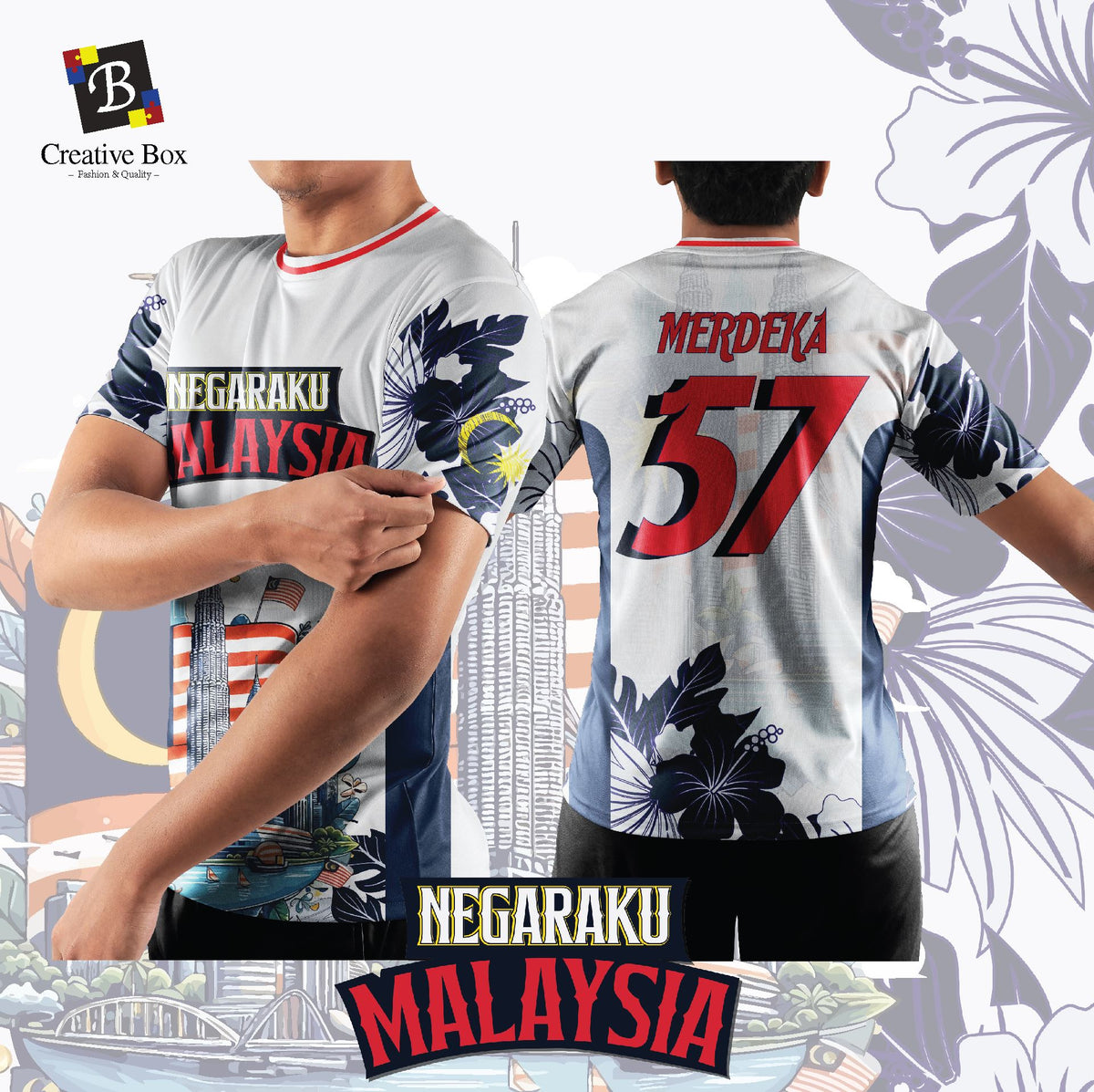 Limited Edition Merdeka Malaysia Jacket and Jersey #07 – Creative Box