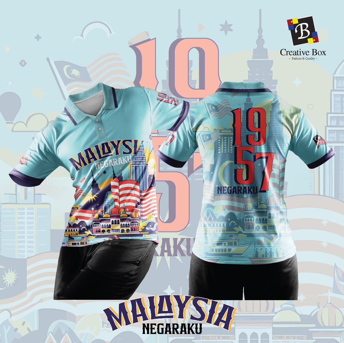 Limited Edition Merdeka Malaysia Jacket and Jersey #08 – Creative Box