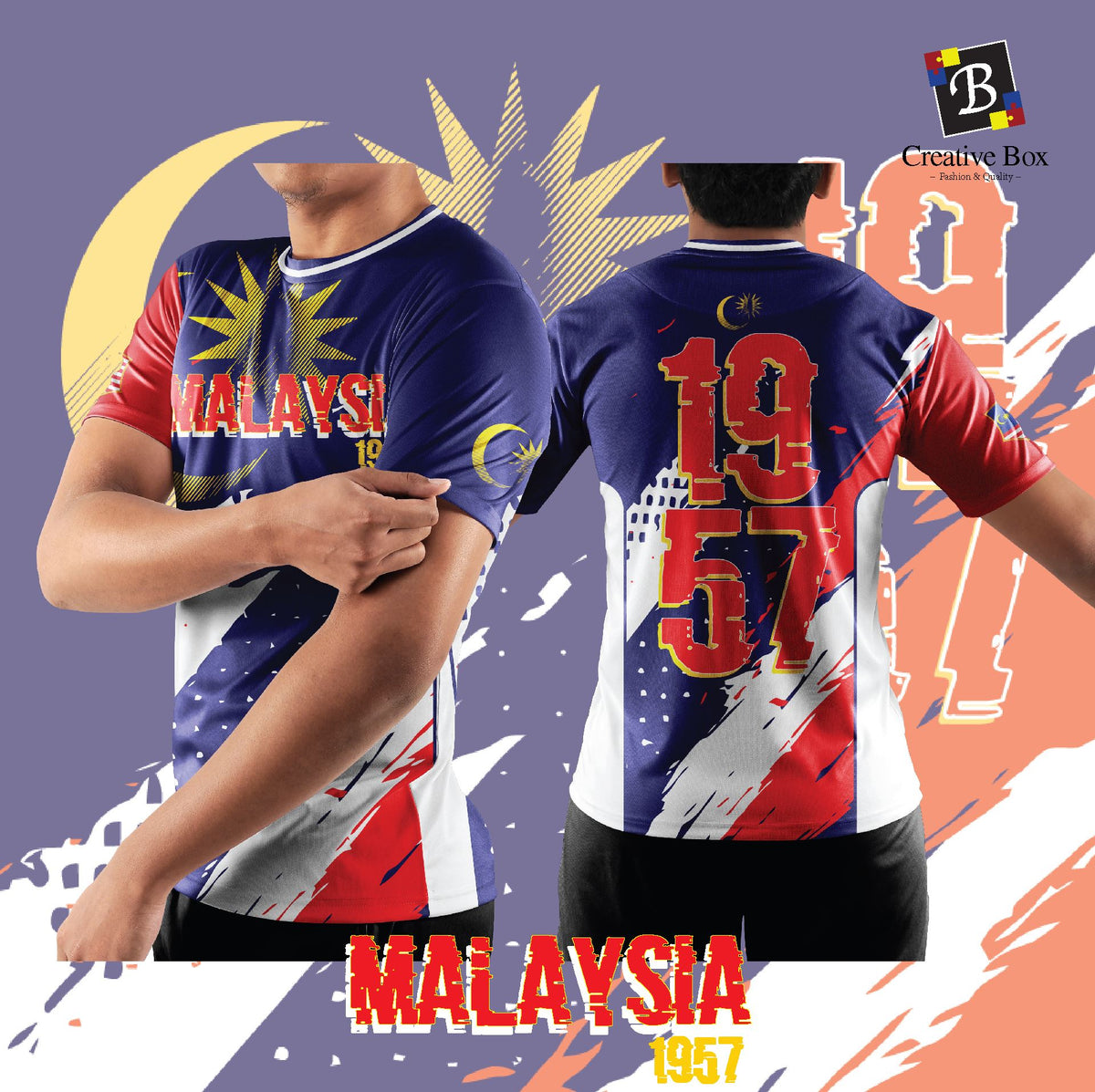 Limited Edition Merdeka Malaysia Jacket and Jersey #09 – Creative Box